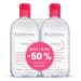 BIODERMA Sensibio H2O Micelárna voda Výhodné balenie 2x500 ml