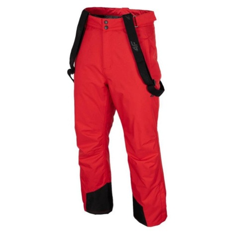 Pánske lyžiarske nohavice 4F H4Z22-SPMN001 červené Červená