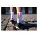 Compressport PRO MARATHON SOCKS Bežecké ponožky, biela, veľkosť