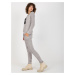 SIVÝ VELÚROVÝ KOMPLET RELEVANTNOSŤ FASHION -RV-KMPL-8440.58P-GREY