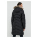 Páperová bunda Marmot Montreaux dámska, čierna farba, zimná,