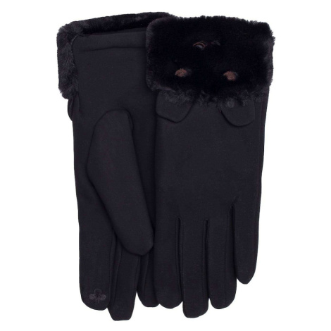 Black women's insulated gloves