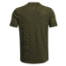 Under Armour SEAMLESS RIPPLE SS Pánske tričko, khaki, veľkosť