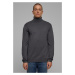 Knitted turtleneck dark grey