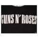 Tričko metal ROCK OFF Guns N' Roses Logo & Bullet Čierna