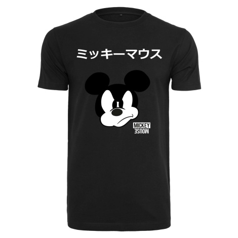 Japanese T-shirt Mickey Black