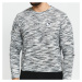 Pink Dolphin Marble Weave Lightweight Sweater šedý / biely / čierny