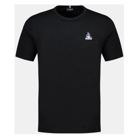 Le Coq Sportif  ESS TEE SS N  Tričká a polokošele Čierna