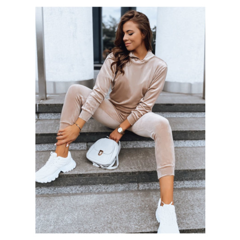 Dámsky župan zo žíníkov SO COMFY Farba béžová DSTREET