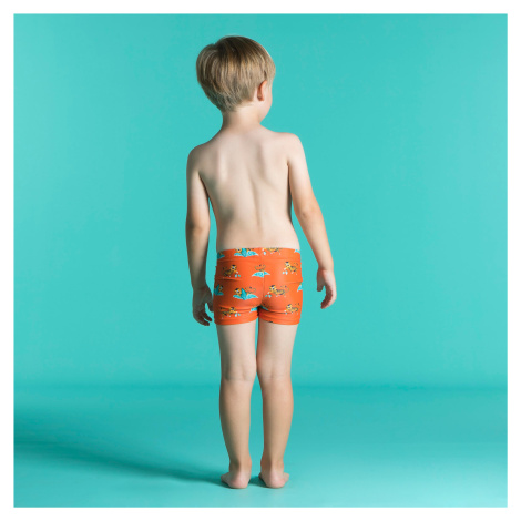 Detské boxerkové plavky oranžové NABAIJI