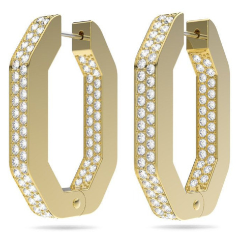 Dámske kruhové náušnice Swarovski