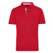 James&amp;Nicholson Pánska polokošeľa JN716 Red