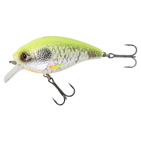 Wobler Crankbait Shallow Runner WXM CRKSR 70 F biely so žltým chrbtom