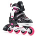 SFR Pulsar Adjustable Children's Inline Skates - Pink - UK:8J-11J EU:25.5-29 US:M9J-12J