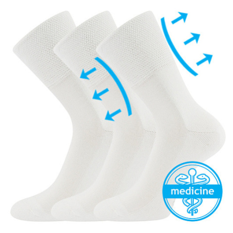 Ponožky LONKA Finego white 3 páry 118338
