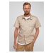 Beige American Short Sleeve Shirt