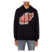 Mikina Diesel S-Ginn-Hood-E8 Sweat-Shirt Black5