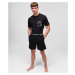 Pyžamo Karl Lagerfeld Ikonik 2.0 Pkt Short Pj Set Black