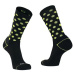 Cyklistické ponožky NorthWave Core Sock Black/Yellow Flu