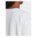 Adidas Tričko Essentials Big Logo Boyfriend T-Shirt HR4930 Biela Loose Fit