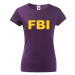 Dámske tričko s motívom FBI - ideálne pre každú policajtku