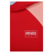 Dievčenské šaty Kenzo Kids červená farba, mini, rovný strih