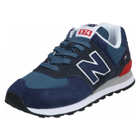 new balance Nízke tenisky '574'  tmavomodrá / ohnivo červená