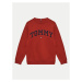 Tommy Hilfiger Mikina Varsity KB0KB09119 Červená Regular Fit