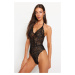 Dámske body Trendyol Lace detailed