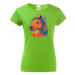 Dámske tričko pre milovníkov koní - farebný koň - darček pre milovníčku koní