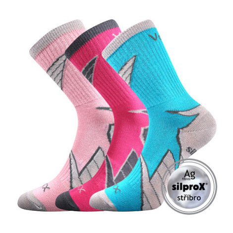 Voxx Joskik Detské športové ponožky - 3 páry BM000001470200101621 mix B - holka