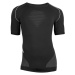 UYN Cyklistické tričko s krátkym rukávom - EVOLUTYON - čierna/antracitová/biela