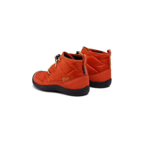 Keen Trekingová obuv Howser II Chukka Wp 1026632 Oranžová