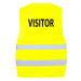 Korntex Passau Visitor Unisex reflexná vesta KX010V Signal Yellow