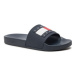 Tommy Jeans Šľapky Pool Slide Ess EM0EM01191 Tmavomodrá