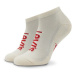 Levi's® Súprava 2 párov vysokých ponožiek unisex 701221255 Écru