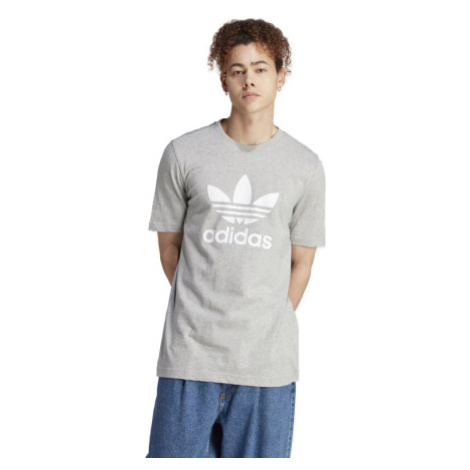 Pánske tričko s krátkym rukávom ADIDAS ORIGINALS TREFOIL T-SHIRT-IM4504-medium grey heather whit