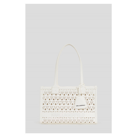 Kabelka Karl Lagerfeld K/Skuare Md Tote Perforated White