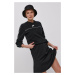 Mikina Nike Sportswear dámska, čierna farba, jednofarebná