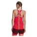 Dámske tréningové tielko UNDER ARMOUR UA Knockout Tank-RED-1351596-890