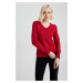 DEFACTO Regular Fit V Neck Sweater