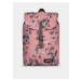Ružový kvetovaný batoh Eastpak 10,5 l
