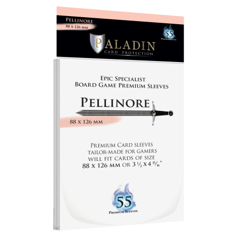 Board&Dice Obaly na karty Paladin: Pellinore (88x126mm) 55 ks