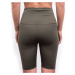 SENSOR INFINITY ECO dámske legíny biker shorts olive green