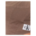 Calvin Klein Jeans Top J20J220714 Hnedá Slim Fit