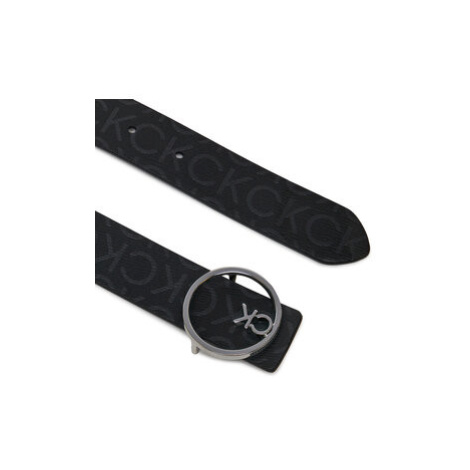 Calvin Klein Dámsky opasok Ck Buckle Reversible Belt 3Cm K60K612359 Čierna