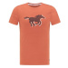 Pánske tričko Aaron C Print M 1009522 7103 - Mustang