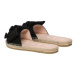 Manebi Espadrilky Sandals With Bow K 1.0 J0 Čierna