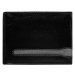 Black men's genuine leather wallet