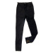 Čierne džínsové nohavice typu high waist s retiazkami na nohaviciach 1300 - Zoio